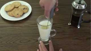 Aerolatte  The Original Steam Free Milk Frother [upl. by Ayrolg]