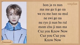 NCT U  Know Now Easy Lyrics [upl. by Cleodal]