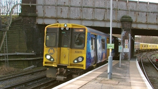 Half an Hour at 216  Birkenhead North Station 1022017  Class 507 508 terminus [upl. by Asilla245]