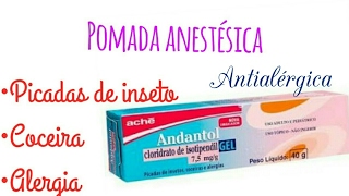 Resenha PomadaAndantol Gel [upl. by Stiles]